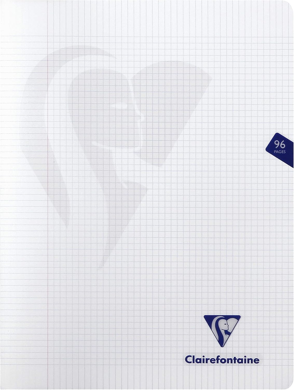 Clairefontaine 303368C Set of 10 Mimesys Stapled Notebooks, 24x32cm, 96 Pages Small Squares with Margin, White Paper 90g - Image 3