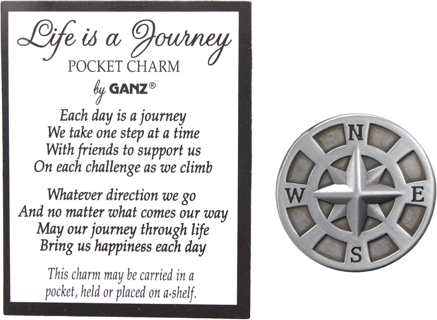 Ganz Pocket Tokens (Life is a Journey Compass)