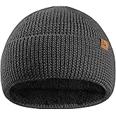 DANISH ENDURANCE Kids Beanie for Winter, Children's Merino Wool Fleece Lined Hat
