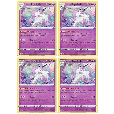 Pokemon Card - Galarian Rapidash - Sword and Shield Bahrain | Ubuy