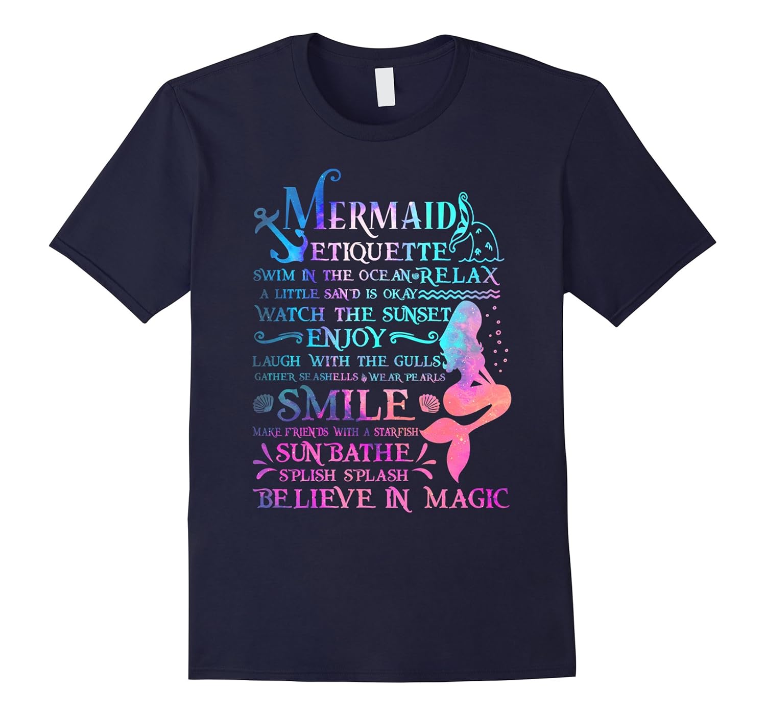 Mermaid Etiquette of Lieve in Magic Shirt-ANZ