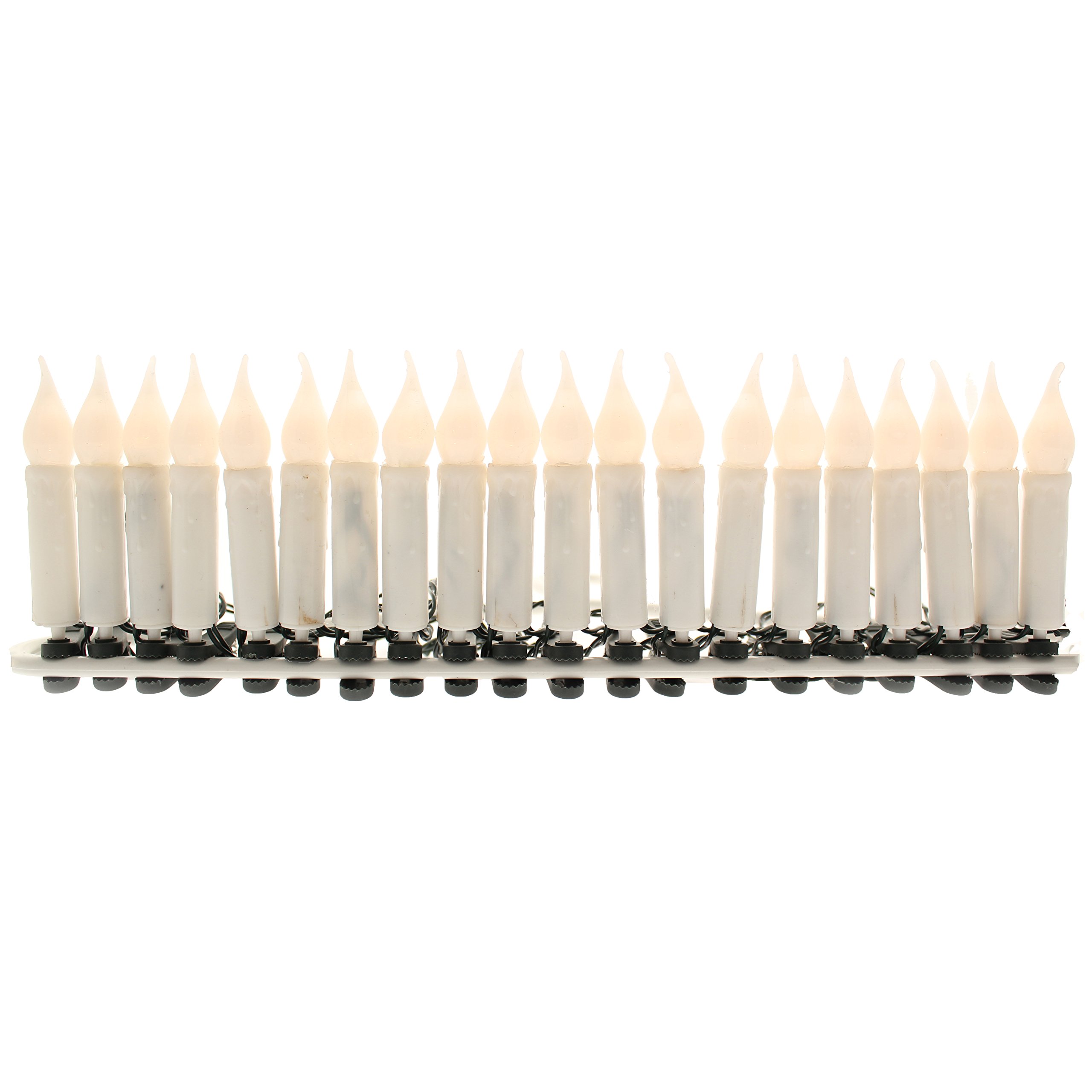 WeRChristmas 20-LED Clip Candle Christmas Tree Lights - Warm White