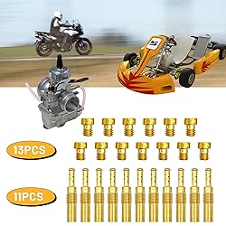 YGQ 24Pcs Carburetor Main Pilot Jet Kit for Nibbi