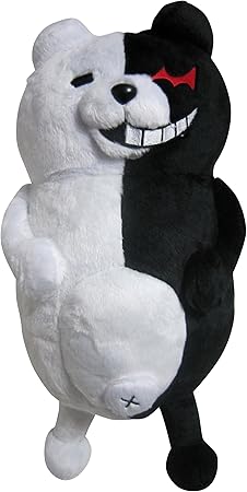 Amazon ダンガンロンパ 希望の学園と絶望の高校生 The Animation モノクマbigぬいぐるみ 全2種 スマイル単品 ぬいぐるみ おもちゃ