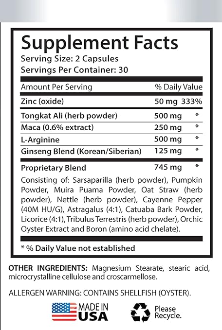 Amazon.com: Sex Drive Enhancer Men - Horny Sex Drive - Premium Horny ...