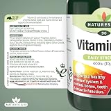 Natures Aid Vitamin D3 10µg 400IU High Strength 90 Tablets Vegan view 5