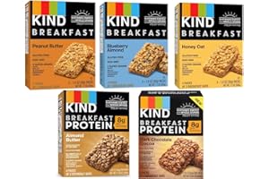 KIND BREAKFAST Kind, Breakfast Bars, Variety Packs (5)