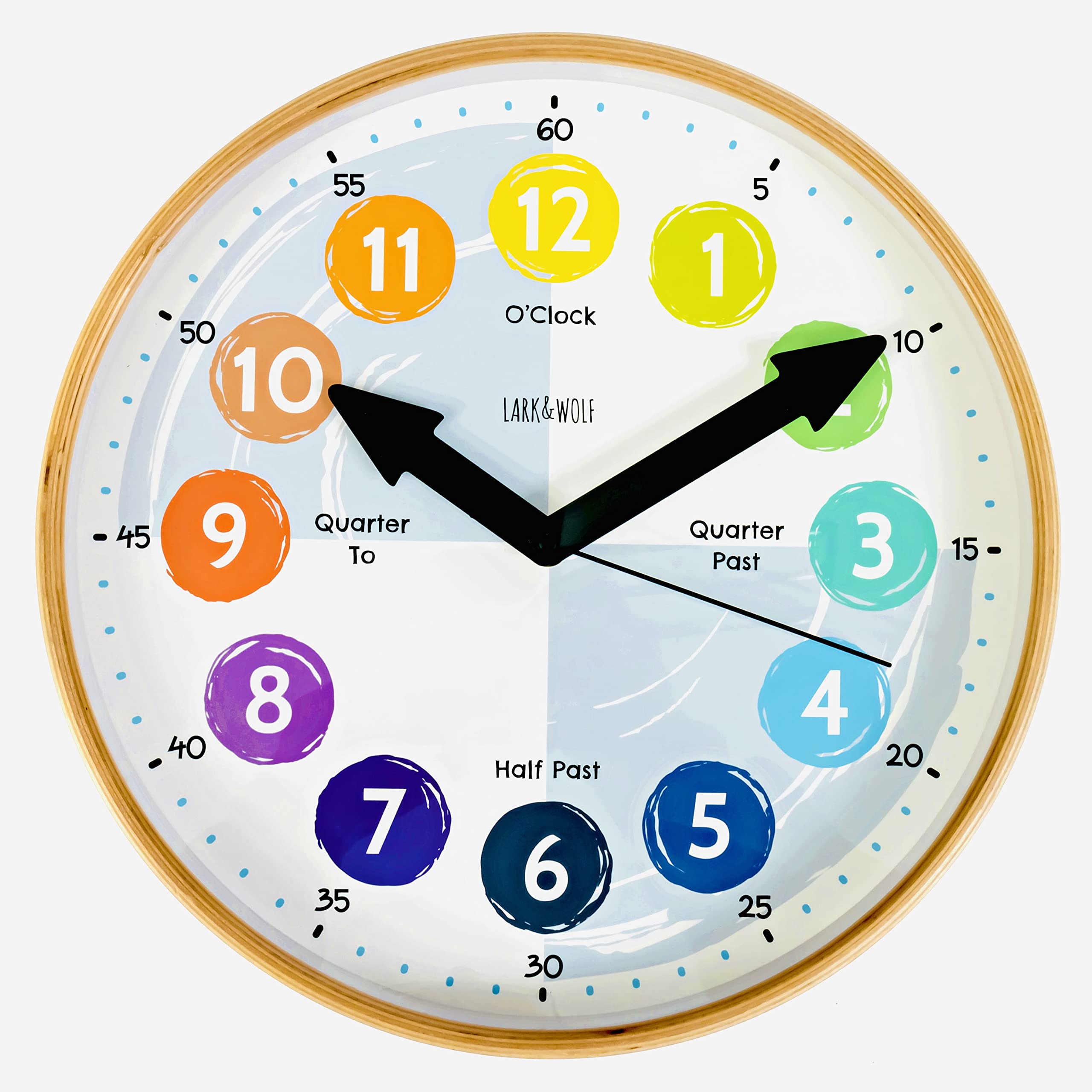 Mua Telling Time Teaching Clock for Kids Learn to Tell The Time 12 ...