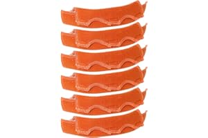 OCQOTAT 6pcs Hard Hat Sweatband - Cotton Hard Hat Liner With Hook And Loop, Reusable Hardhat Sweatband For Chainsaw Helmet, Hard Hat Sweat Bands Replacement, Welder Helmet,Hard Hat Accessories