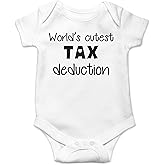 World's Cutest Tax Deduction - Funny Baby Essentials Bodysuit - Baby Girl Clothes Boy Outfits