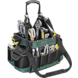 Open Top Tool Bag 15 Inch, Electrician Tool Bag