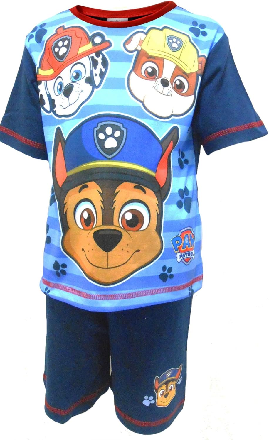 Paw Patrol Faces Jungen Shorts Pyjama: Amazon.de: Bekleidung