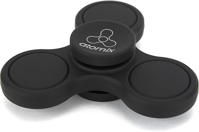 Amazon Atomix 最新耐久性のある素材で大人 キッズのためのミニそわそわハンドスピナー圧力リデューサーおもちゃ 高速 長持ち ハンドスピナー おもちゃ