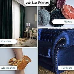Ice Fabrics Stretch Velvet Fabric by The Yard