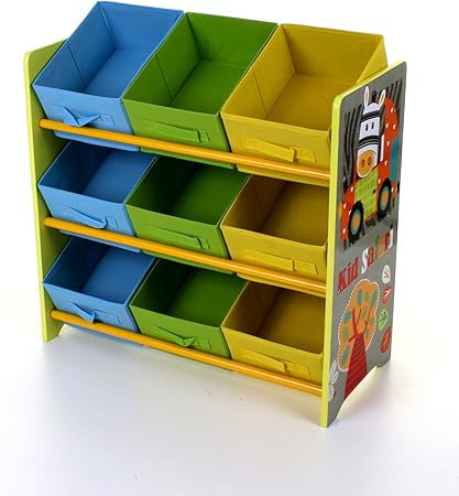 kids storage furniture with baskets