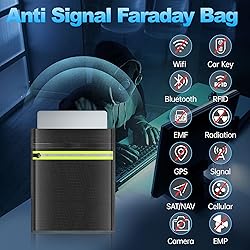 Lulrsay Large Faraday Bags EMP Proof,Portable