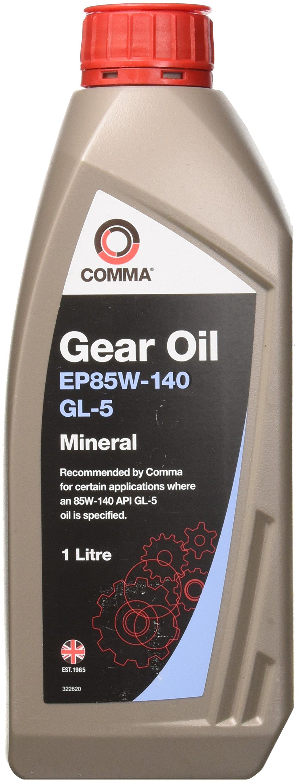 Comma HMG1L EP85W-140 1L Gear Oil