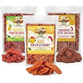 Mexican Fruit Candy 3-Pack, Dulces Mexicanos, Mango Chamoy, Pineapple Chile, and Tamarind Chile, Sweet and Spicy Candies Assortment by Don Turinos
