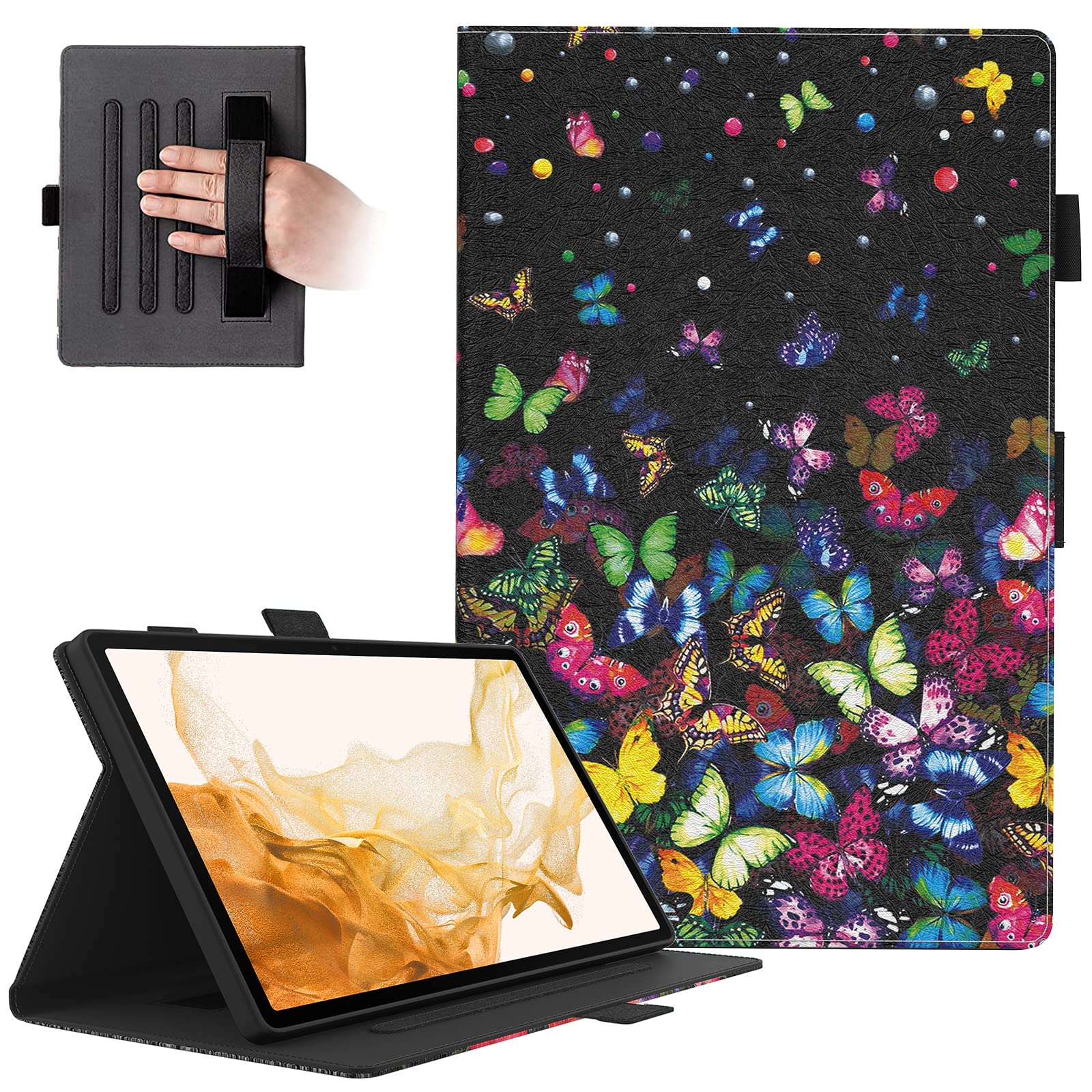 Dteck Wallet Case for Galaxy Tab S10+/S9+/S7