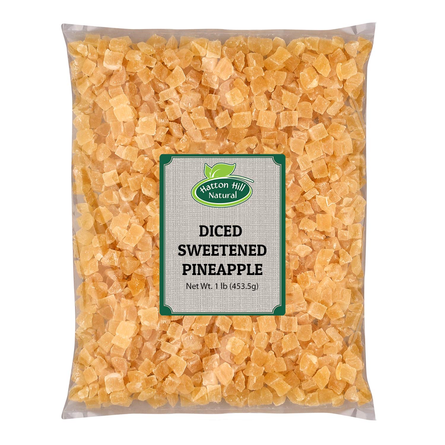 Diced Dried Pineapple 1lb by Hatton Hill Grocery & Gourmet
