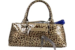 PRIMEWARE Cheetah Wine Clutch