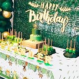 PIXHOTUL Jungle Safari Tablecloths 4 Pack 130 x 220cm Plastic Kids Party view 6