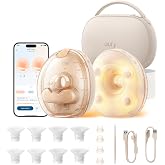 eufy Heated Massage Wearable Breast Pump S2 Pro, Charging Case | HeatFlow 2.0, VibraPump Massage, Nipple Light, Full Milk Alert, 7-Day Battery, App DIY Rhythm, Double-Sealed Flange