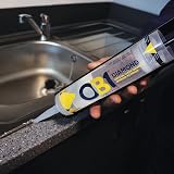 OB1 Diamond Crystal Clear Universal Sealant Adhesive Hybrid UV Water Weather view 5