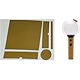 Generic Army Bomb Ver 4 Decal Sticker Decorations for BTS Official Lightstick Adhesive DIY Sticker Make Your Armybomb Special Bangtan Boys (Gold(Special))