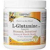Lidtke Technologies L-Glutamine Powder, 300 Gram