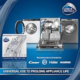 Care + Protect 3in1 Washing Machine Dishwasher Cleaner 12 Sachets view 7