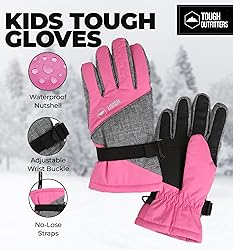 Tough Outdoors Kids Snow Gloves - Insulated