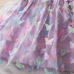 TTYAOVO Little Girl Butterfly Princess Dress Dreamy