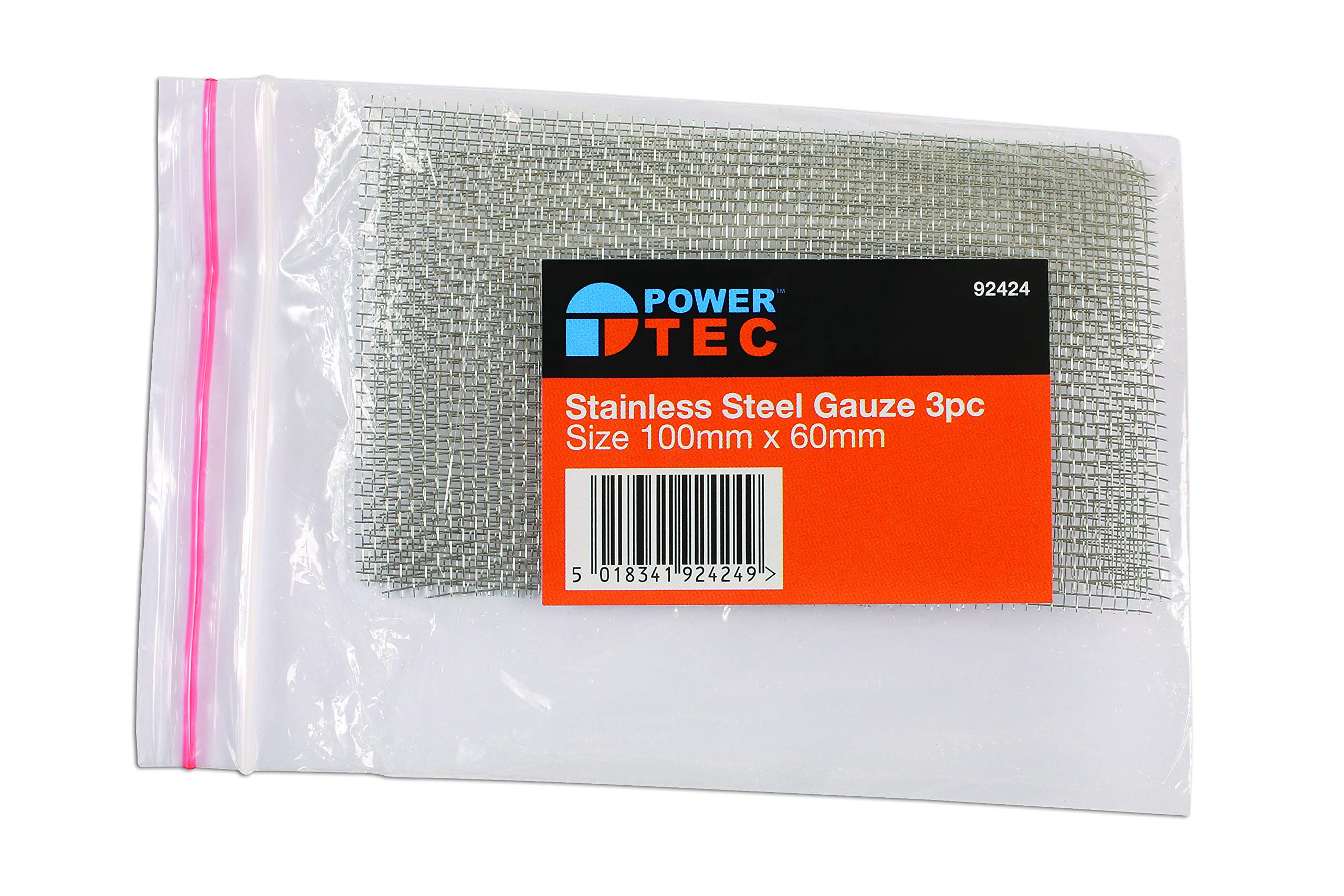 Laser PowerTec 92424 Stainless Steel Mesh Gauze 3pc,Large, Silver
