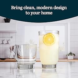 Libbey Merida Mixed Drinkware Set of 8, Merida