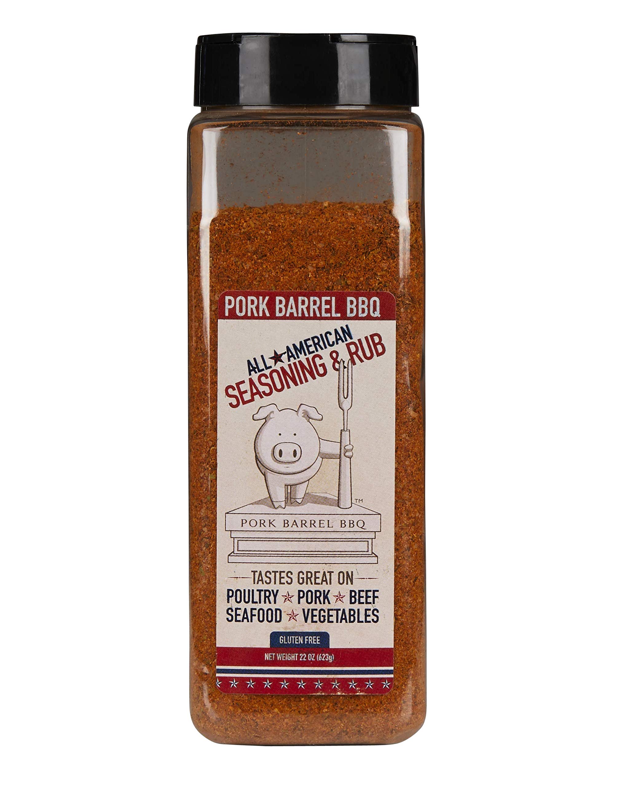 Pork Barrel BBQ All American Seasoning Mix, Dry Rub Perfect for Chicken