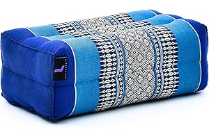 Leewadee Yoga Block – Floor Cushion for Yoga Practice, Meditation Seat Cushion for Workouts Filled with Kapok