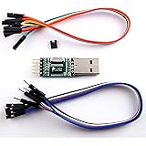 NooElec PL2303 USB to Serial (TTL) Module/Adapter with Female and Male Wiring Harnesses & Test Jumper. Compatible with Windows 98 through Windows 7; Mac OS 8 through OS X, Linux and Android!