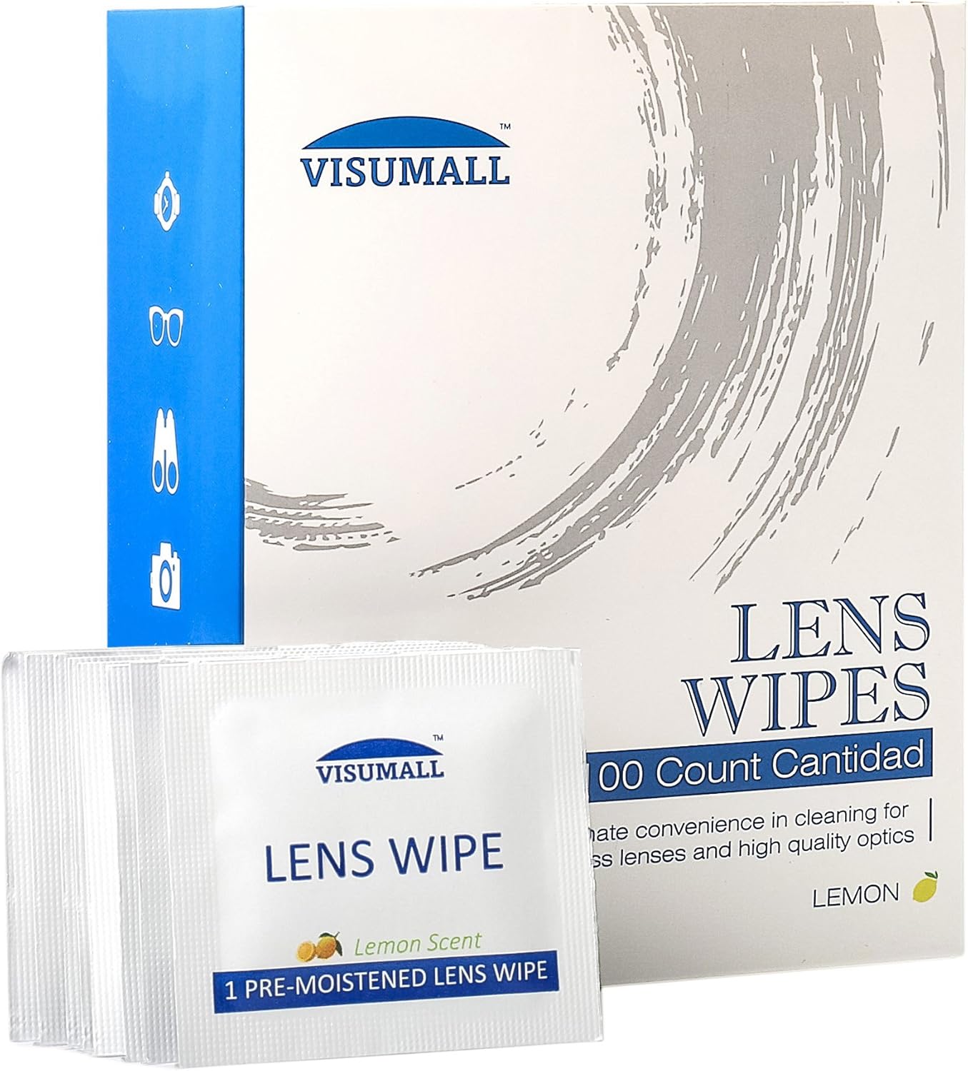 Lens Cleaning Wipes, Light Fragrance, Unirritable，Pre
