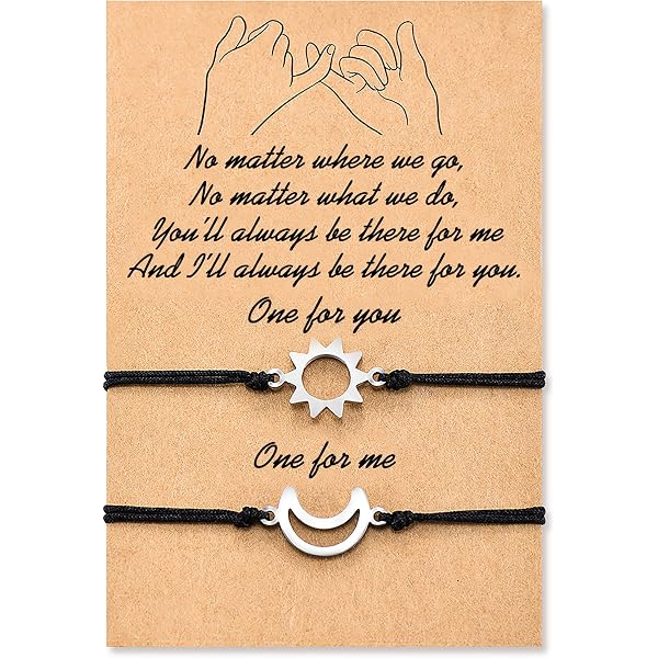 YELLOWPEACH Rumi Jinu Bracelets D'Amitié Assortis Faits Main - BFF Et Couples - Cadeaux Fans