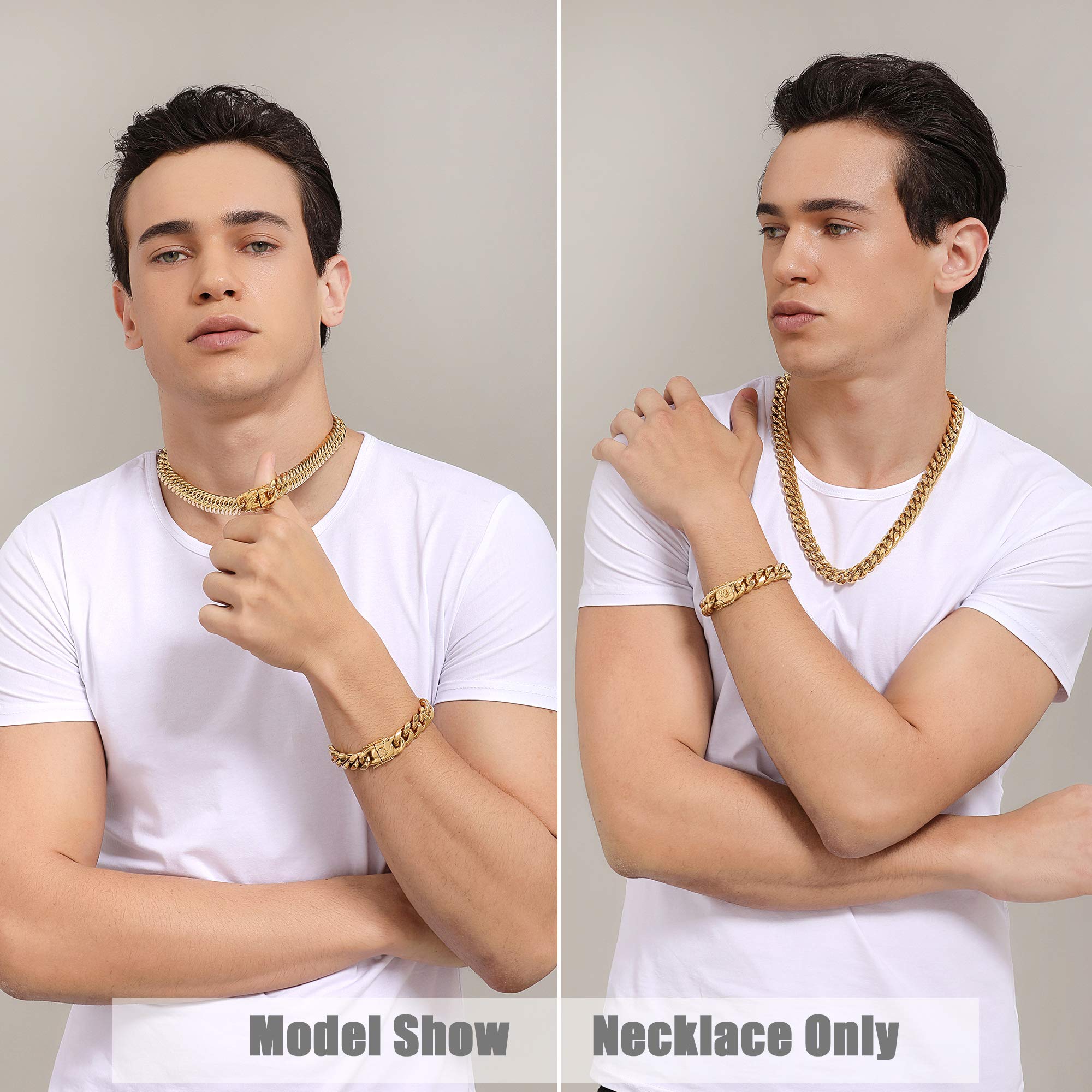 W&W Lifetime Mens 24k Gold Plated 30\