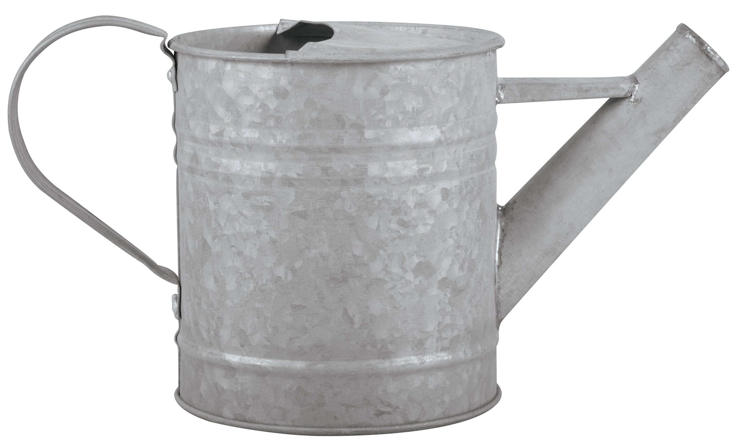 Fallen Fruits Altzink Gießkanne 0,75 Liter Watering Can, Grey (zinc), 22.8 x 10.6 x 12.4 cm