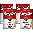 Campbell's Condensed Cheddar Cheese Soup, 10.5 Ounce Can (Pack of 4)