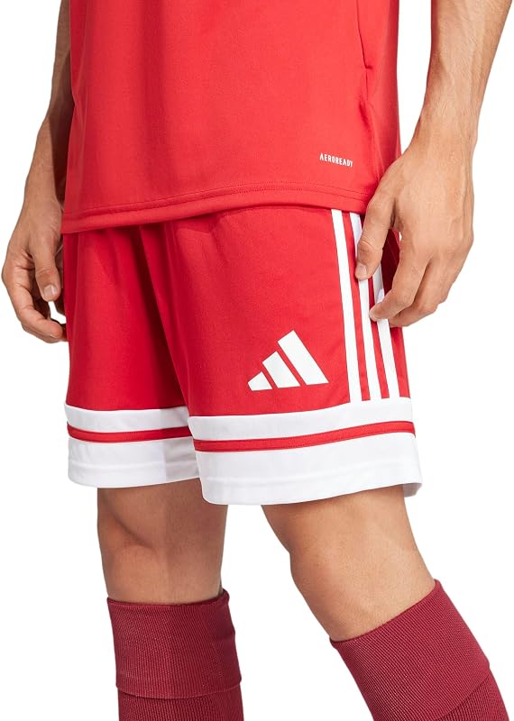 Homme Squadra25 Jersey Short Sleeve Shirt, Team Power Red 2 / White, M — photo 4 sur 6