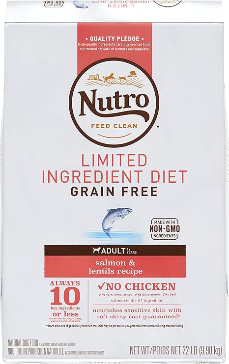 salmon and lentil dog food