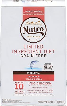 salmon and lentil dog food