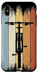 iPhone XS Max 80s Retro Frontal MTB Bicycle Cycling