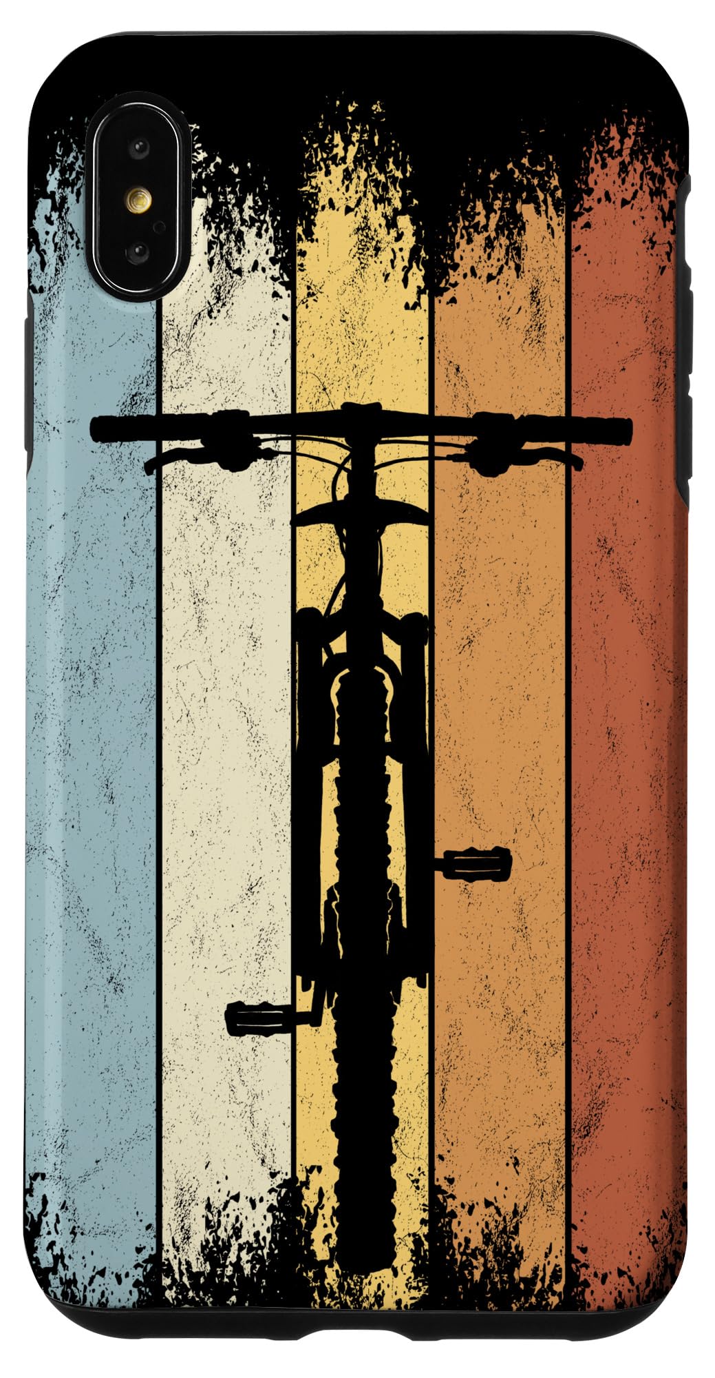 iPhone XS Max 80s Retro Frontal MTB Bicycle Cycling