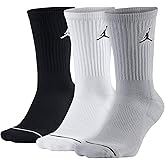 Jordan Men's Jumpman Dri-Fit Crew Socks Multi 3 Pair SX5545-019