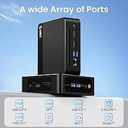 Beelink Mini PC AMD Ryzen 7 5825U Up to 4.5GHz